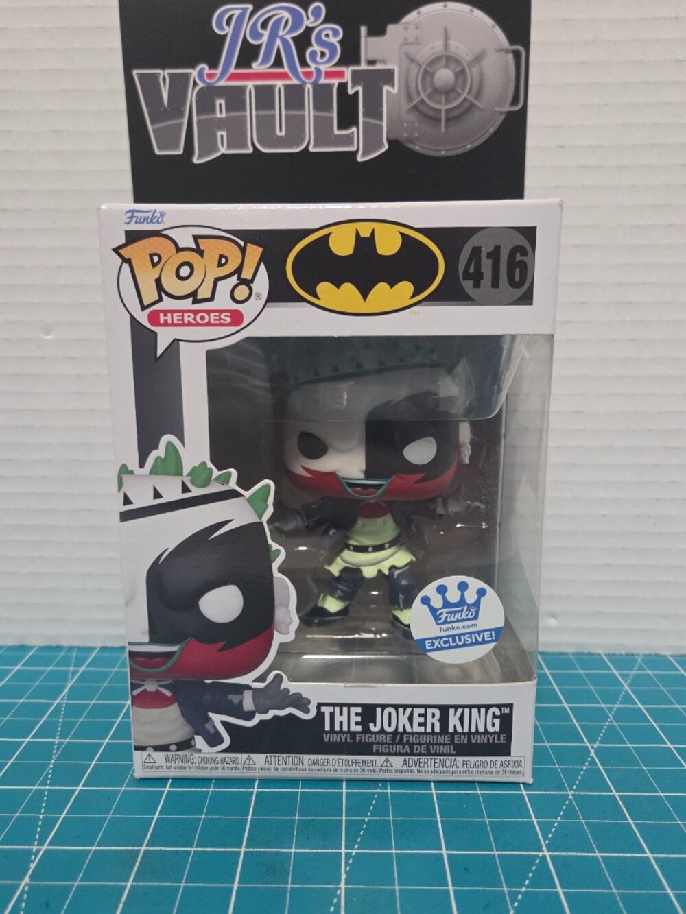 Funko POP Heroes DC Batman The Joker King 416 Vinyl Figure